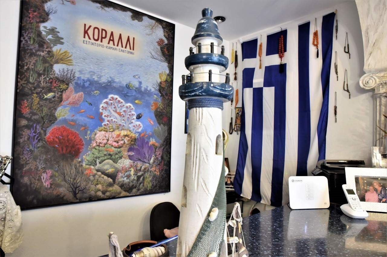 Hotel Koralli Kamari  Luaran gambar
